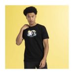 Espeon & Umbreon Summer Fun Black Relaxed Fit Crew Neck T-Shirt – Adult - Image 5