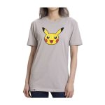Pokémon Mood Collection: Pikachu Happy Fitted Crew Neck T-Shirt – Adult - Image 4