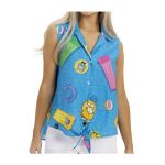Pokémon Tropical Pikachu & Friends Pool Party Sleeveless Tropical Shirt – Women