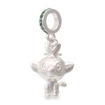 Pokémon Jewelry – Charms: Grookey Sterling Silver Dangle Charm