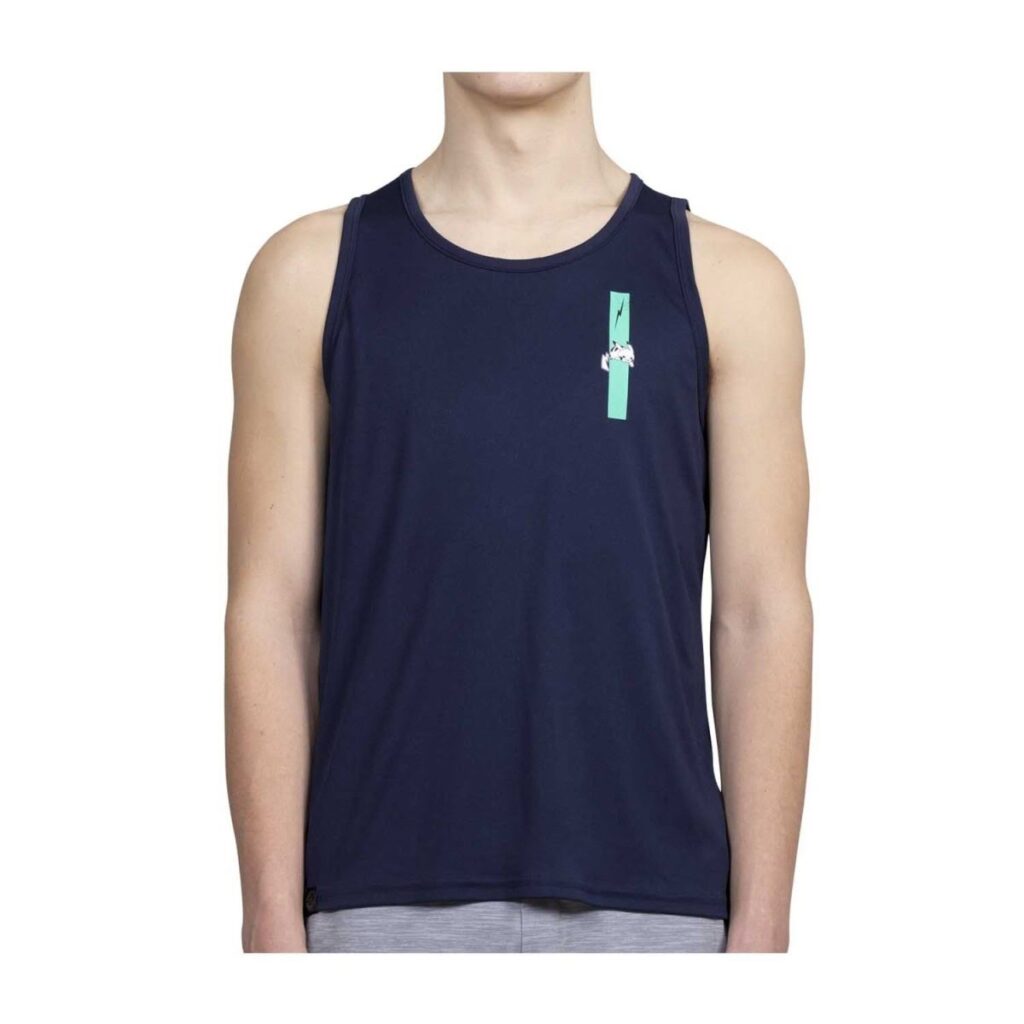 07f8a764-5d7b-5172-9749-7ac568c5518c-1024x1024-1.jpg Pikachu Pokémon Active Navy Performance Tank Top – Men - Image 1