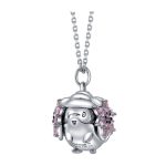 Pokémon Center × RockLove: Shaymin Sterling Silver Pendant Necklace