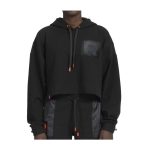 Team Rocket HQ Collection Black Fleece Crop Hoodie – Adult