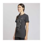 Pikachu, Shiinotic & Friends Pokémon Nature: Fall Black Relaxed Fit Crew Neck T-Shirt – Adult - Image 5