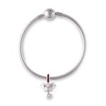 Pokémon Jewelry – Charms: Fennekin Sterling Silver Dangle Charm - Image 5