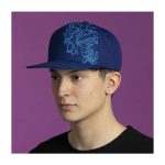 Mega Gyarados Blue Flat-Bill Hat (One Size-Adult) - Image 7