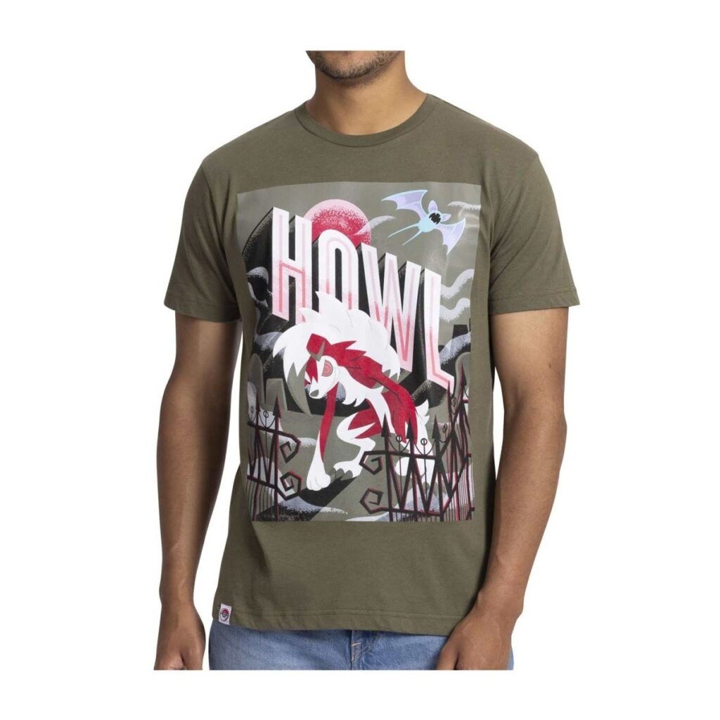 1d5339b6-1c35-5584-b09a-d919ae294574-1024x1024-1.jpg Lycanroc Cinema Scares T-Shirt - Image 1