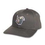 Lechonk Gray Curved-Brim Hat (One Size-Adult)