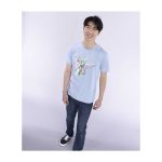 N Pokémon Trainers Light Blue Relaxed Fit Crew Neck T-Shirt – Adult - Image 3