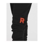 Team Rocket HQ Collection Black Fitted Fleece Jogger Pants – Women - Image 7