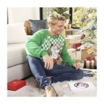 Psyduck Holiday Green Knit Sweater – Adult - Image 8