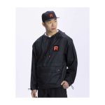 Team Rocket HQ Collection Black Packable Anorak Jacket – Adult - Image 3