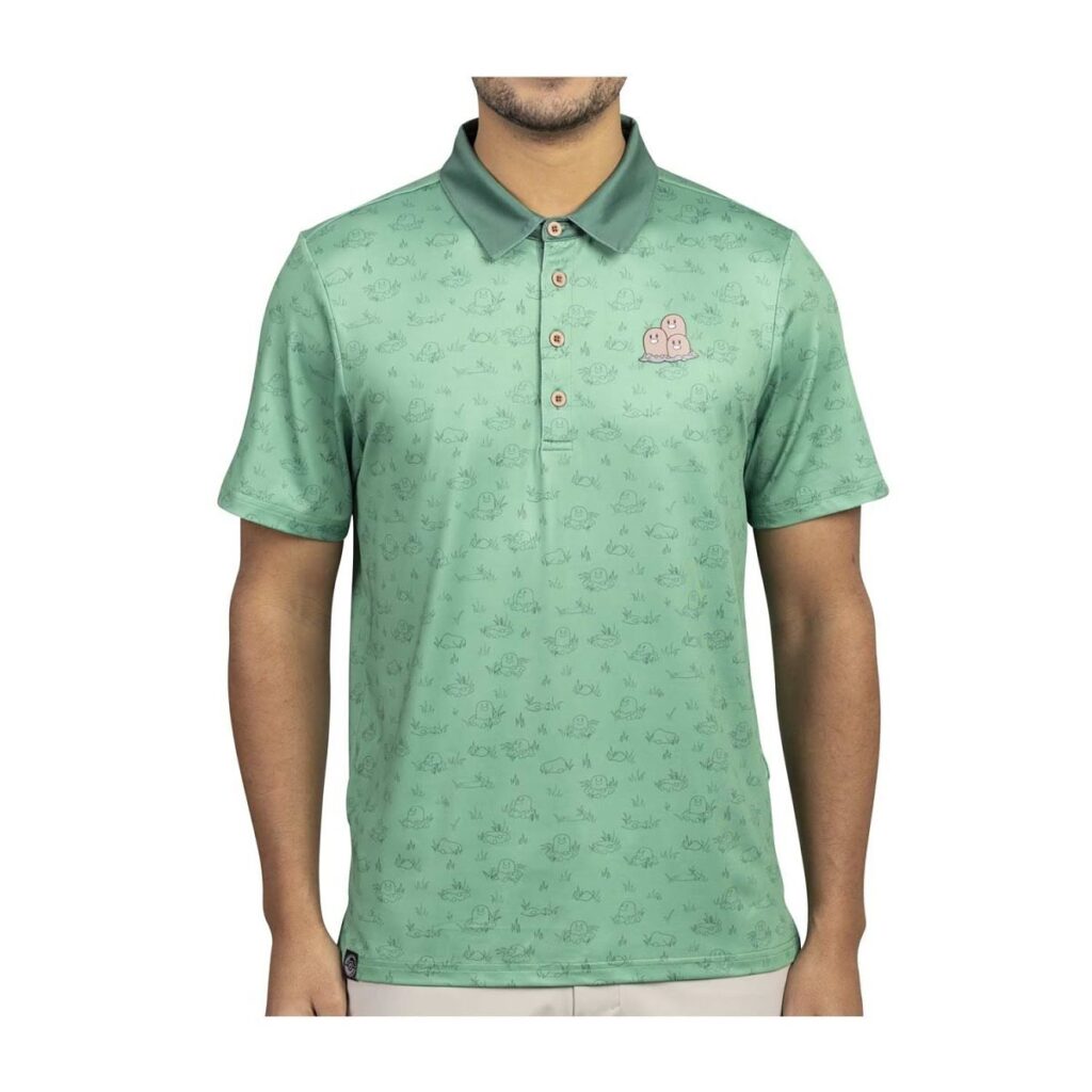 240f3d48-d38f-5b23-92a5-d06a6539ba18-1024x1024-1.jpg Diglett Pokémon Clubhouse Polo Shirt – Men - Image 1