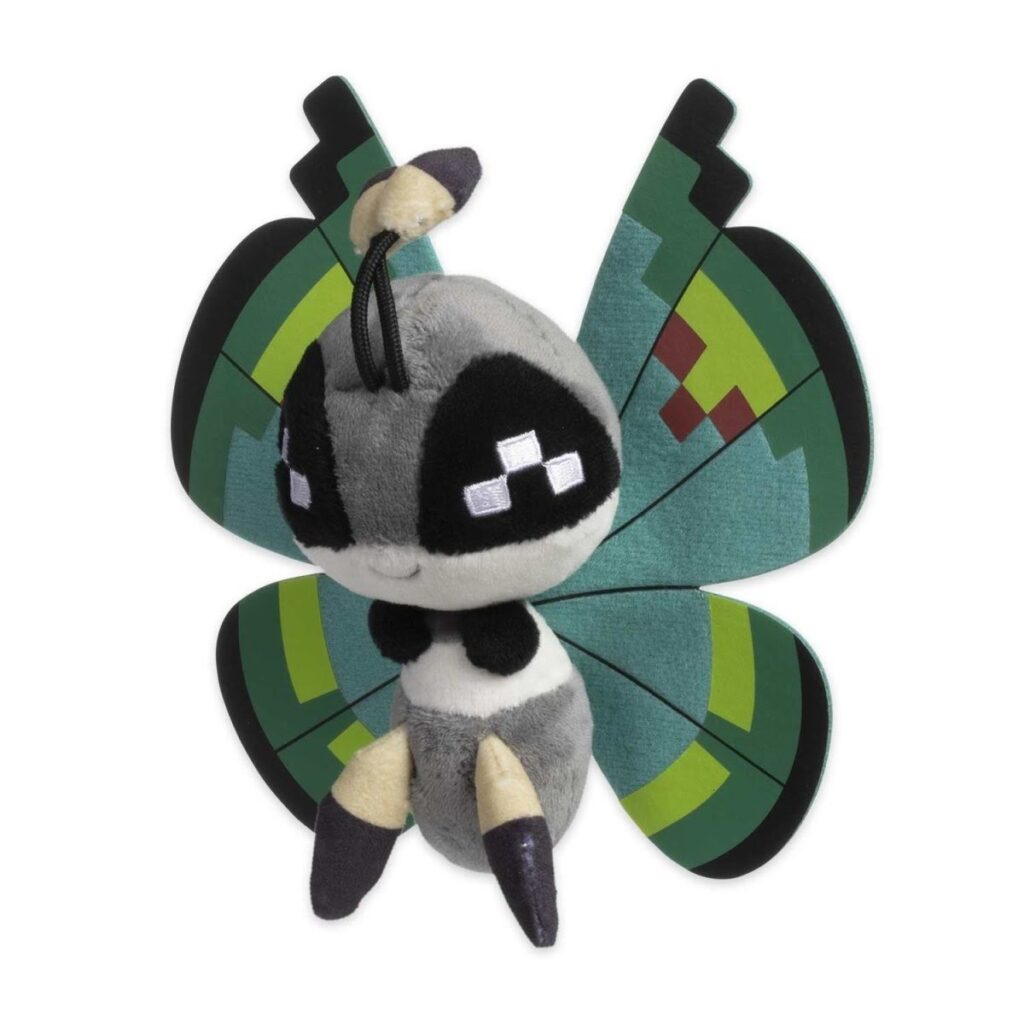 25a0d59c-a172-5852-8ffc-b94bc1f35b83-1024x1024-1.jpg Vivillon (Garden Pattern) Sitting Cuties Plush – 6 ½ In. - Image 1