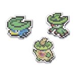 Lotad, Lombre & Ludicolo Pokémon Pixel Pins (3-Pack)