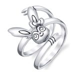 Pokémon Center × RockLove: Sylveon Sterling Silver Wrap Ring - Image 2