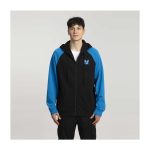 Mega Charizard X Black Zip-Up Hoodie – Adult - Image 3