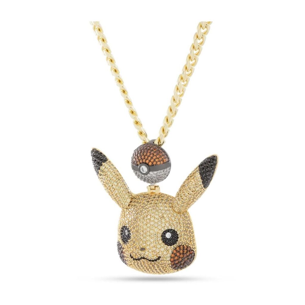 361aab3d-3e4e-5a24-b44f-251d917f7a26-1024x1024-1.jpg Pokémon × King Ice: Pikachu Necklace - Image 1