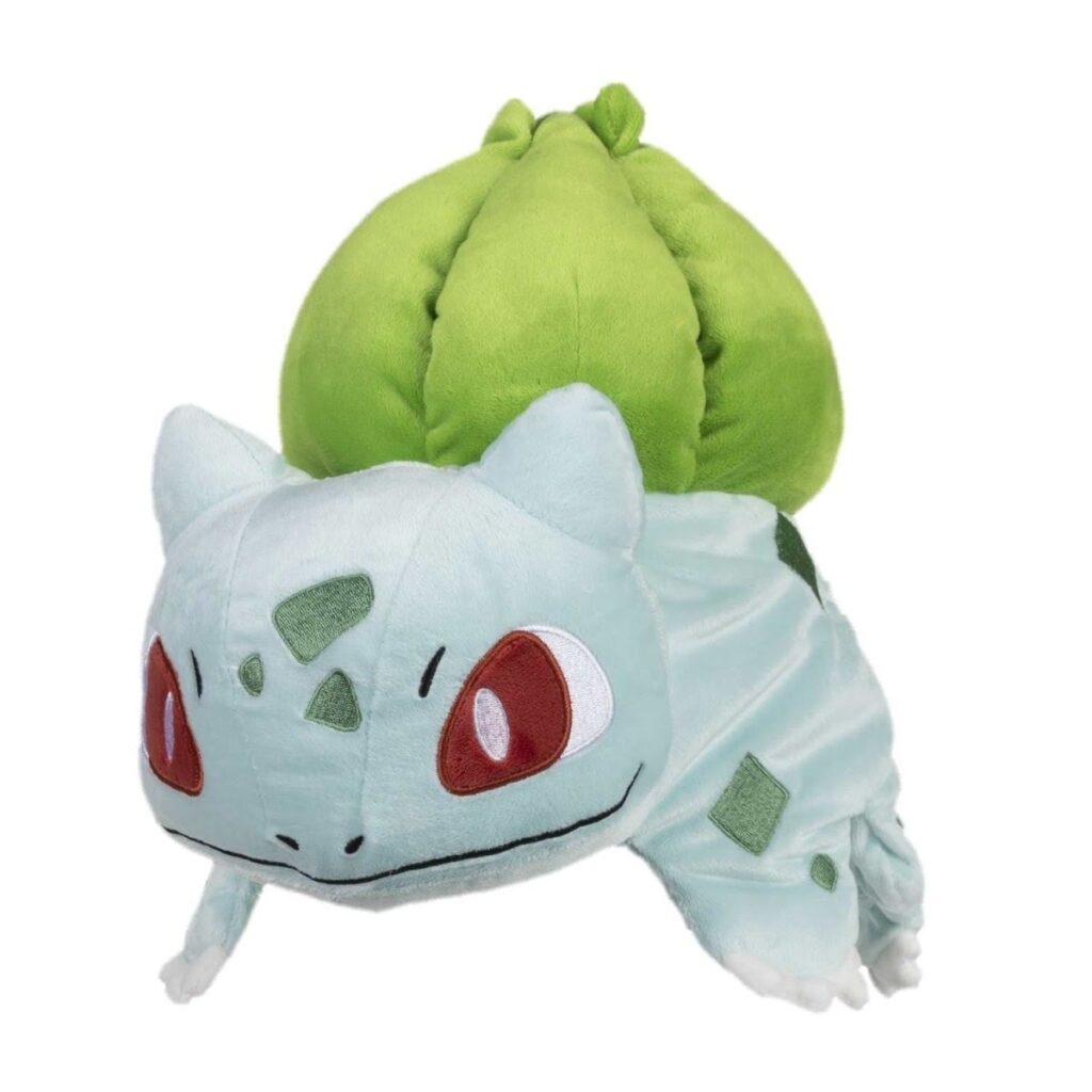 39f9bb15-0ad2-599e-a6bb-b443d0b75450-1024x1024-1.jpg Bulbasaur Pokémon Partner Plush Hat (One Size-Adult) - Image 1