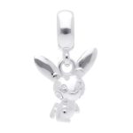 Pokémon Jewelry – Charms: Minun Sterling Silver Dangle Charm