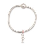 Pokémon Jewelry – Charms: Scorbunny Sterling Silver Dangle Charm - Image 5