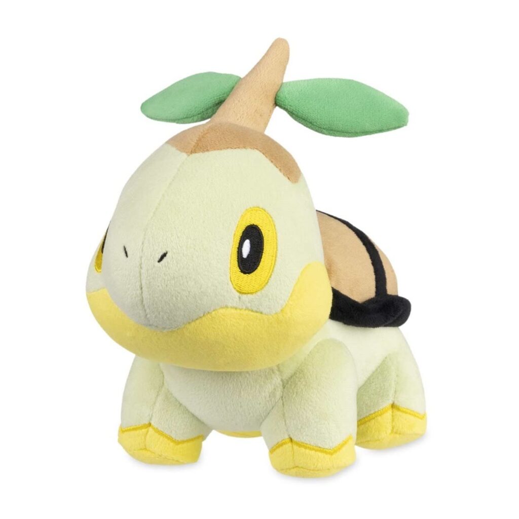 4307210a-01a1-5438-8ee6-a9c185ede2fd-1024x1024-1.jpg Turtwig Poké Plush – 8 ½ In. - Image 1