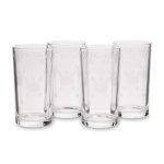 Pikachu Pokémon Winter Wonders 16 oz. Glass Tumblers (4-Pack)