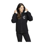 Mushroom Forest Pokémon Nature: Fall Charcoal Relaxed Fit Zip-Up Hoodie – Adult - Image 4
