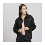 Budew, Roselia & Roserade Pokémon Nature: Fall Black Utility Jacket – Women - Image 6