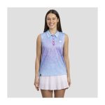 Feebas & Milotic Pokémon Clubhouse Sleeveless Polo Shirt – Women - Image 3
