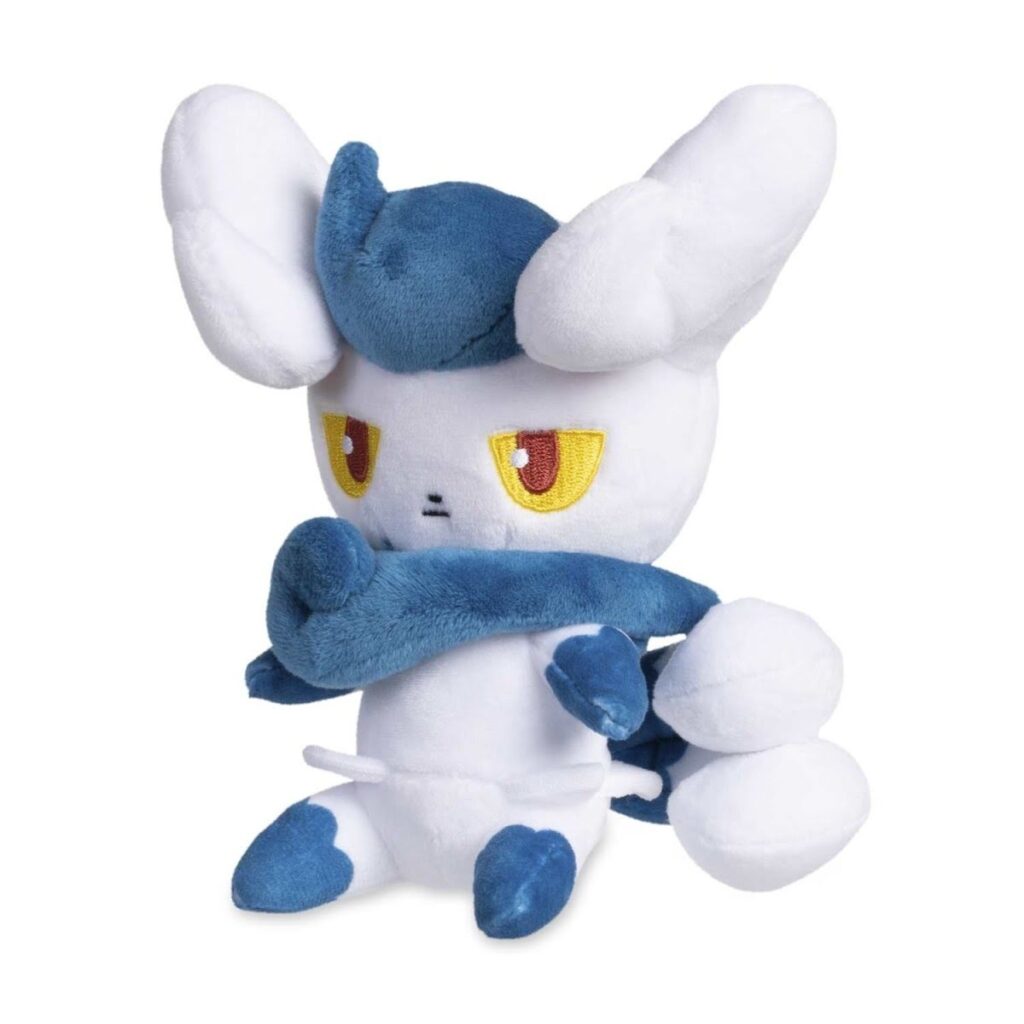 4b054b95-2d44-5ba8-ba37-0eda4b637c0a-1024x1024-1.jpg Meowstic (Female) Sitting Cuties Plush – 6 In. - Image 1