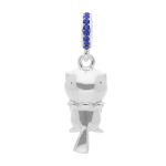 Pokémon Jewelry – Charms: Oshawott Sterling Silver Dangle Charm - Image 3