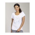 Pokémon Friends Forever White Relaxed Fit Scoop Neck T-Shirt – Women - Image 4