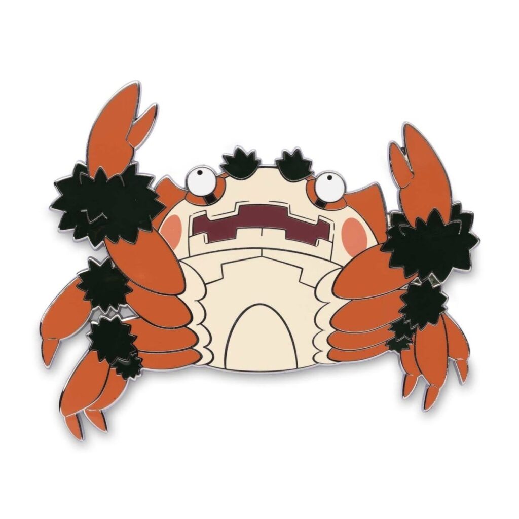 51c26d99-2db1-515a-8cd2-008d50ab9b09-1024x1024-1.jpg Pokémon Giant Pins: Klawf Oversize Pin - Image 1