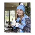 Vanillite Frost Touch Screen Gloves (One Size-Adult) - Image 3