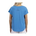 Pikachu & Slowpoke Pokémon Summer Days Blue Scoop Neck T-Shirt – Women - Image 2