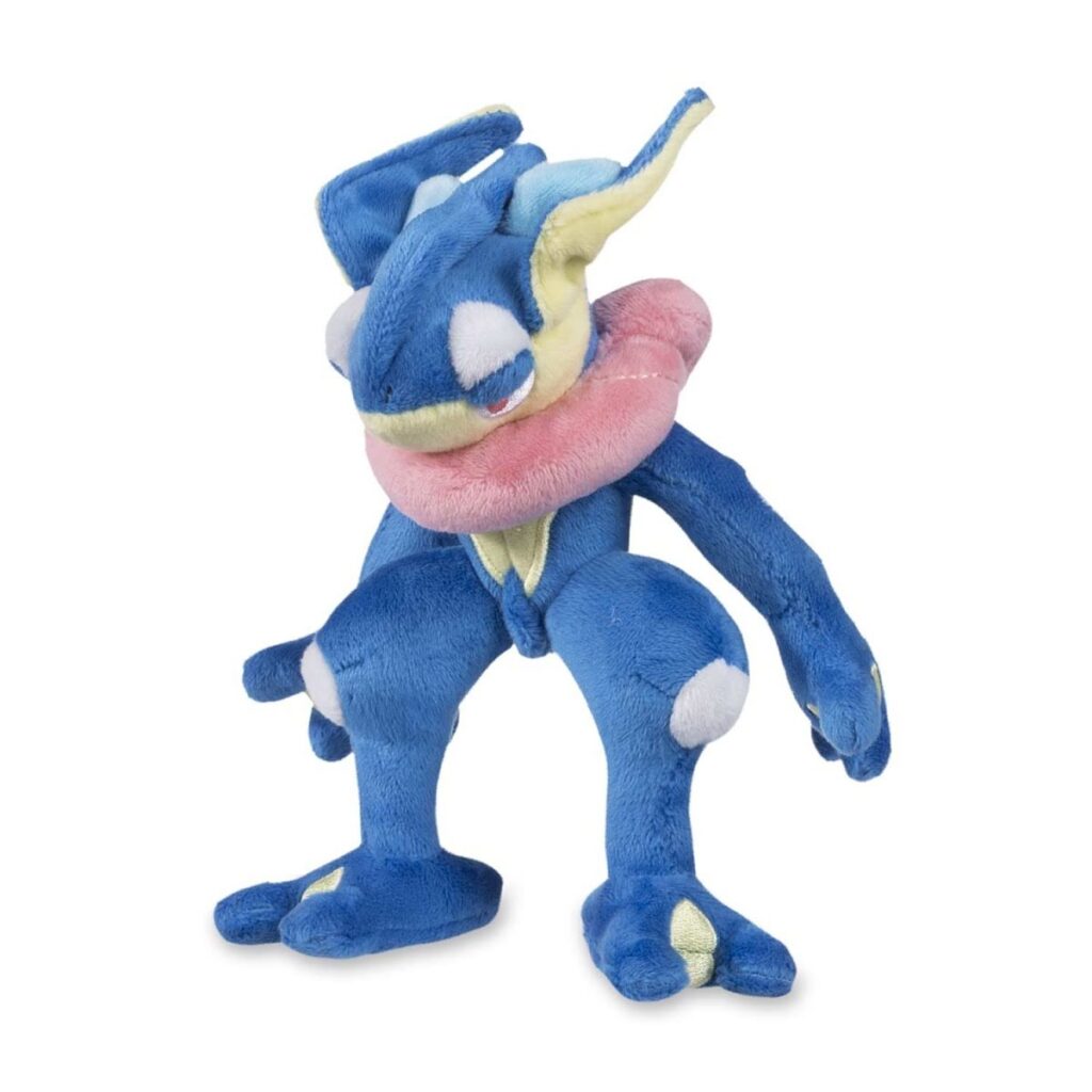 54f41ab0-b30c-56c1-8b85-33dd31e156d9-1024x1024-1.jpg Greninja Posable Poké Plush – 7 In. - Image 1