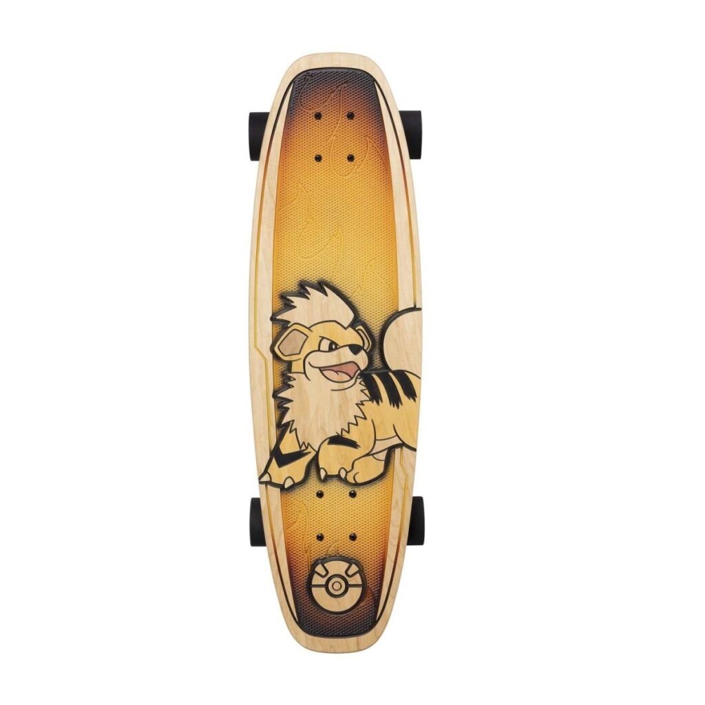 5651ec25-96c4-5406-8a27-46ee44d8b9fe-1024x1024-1.jpg Pokémon Center × Bear Walker: Growlithe Skateboard - Image 1
