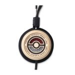 Pokémon Audio Collection: Pokémon Center × Grado Labs Poké Ball Headphones (Wood with Black Headband) - Image 3