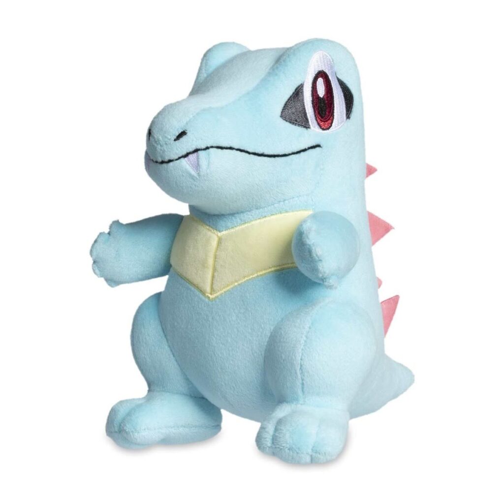 5bf9790e-e9bd-5b0c-827a-34dcfcb5cdf5-1024x1024-1.jpg Totodile Poké Plush – 7 ¼ In. - Image 1