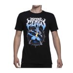 Lucario Pokémon Greatest Hits Black Relaxed Fit Crew Neck T-Shirt – Adult