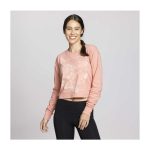 Eevee Pokémon Nature: Fall Pink Heavyweight Crop Long-Sleeve Shirt – Women - Image 6