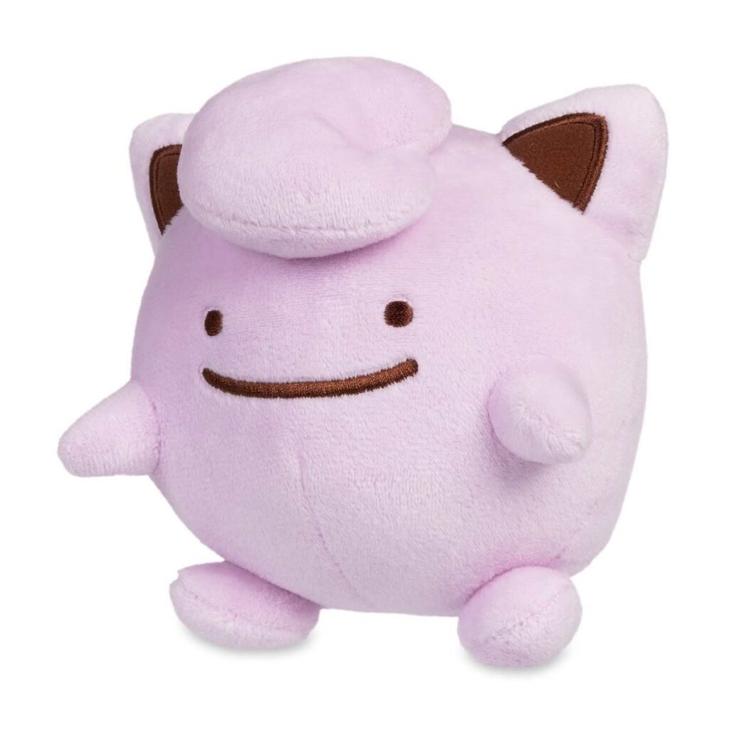 5fcb8785-f6c5-58f0-9fa6-b460a4e989b3-1024x1024-1.jpg Ditto As Jigglypuff Plush – 5 In. - Image 1
