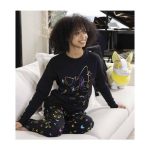 Pikachu & Yamper Electric Pals Black Sleep Pants – Women - Image 7