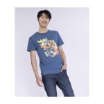 Red Pokémon Trainers Indigo Relaxed Fit Crew Neck T-Shirt – Adult - Image 3