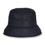 Team Rocket HQ Collection Black Quilted Bucket Hat (One Size-Adult) - Image 4