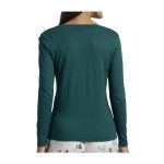 Wintergreen Snorlax Scoop Neck Long-Sleeve T-Shirt – Women - Image 2