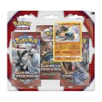 Pokémon TCG: Sun & Moon-Crimson Invasion 3 Booster Packs, Coin & Lucario Promo Card