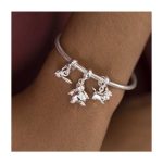 Pokémon Jewelry – Charms: Yamper Sterling Silver Dangle Charm - Image 6