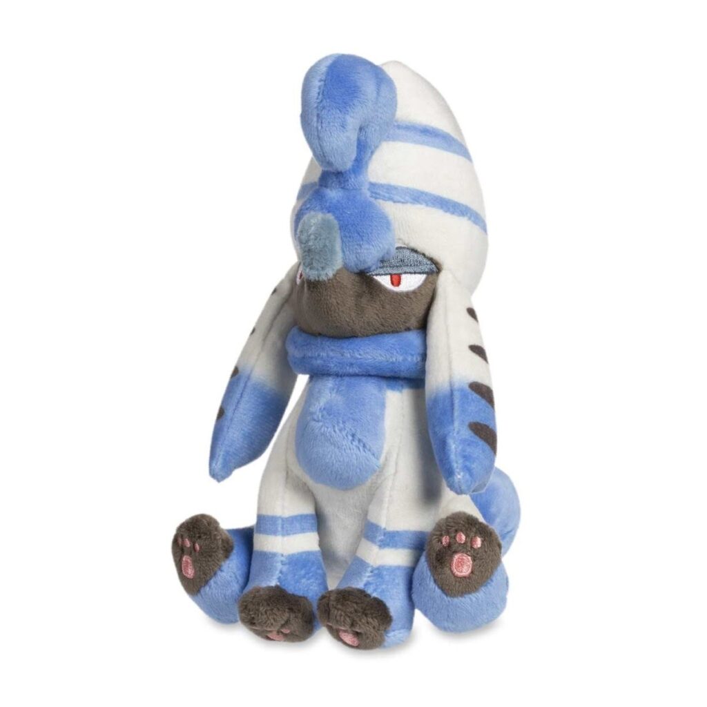 6a195ebb-4514-5a4b-bed1-d7a9f1bc63d4-1024x1024-1.jpg Furfrou (Pharaoh Trim) Sitting Cuties Plush – 6 ¼ In. - Image 1